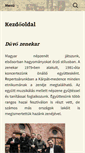 Mobile Screenshot of duvo.hu